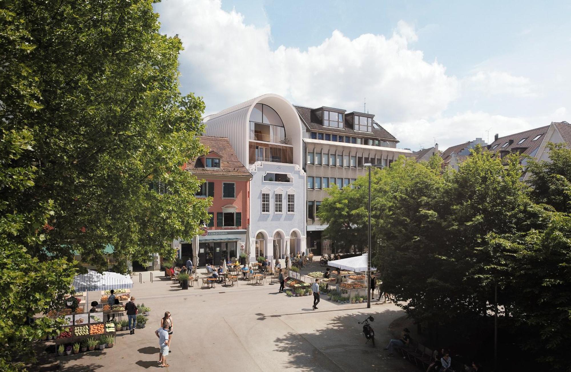 Kleiner Loewe - Stadthotel Bregenz Exterior foto